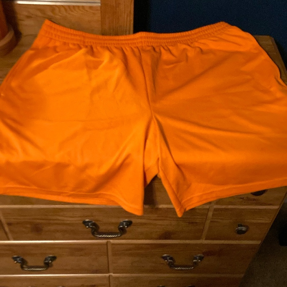 Bright Orange Athletic Shorts
